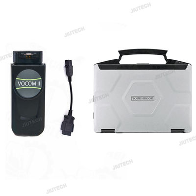 CF54 laptop+Heavy Duty Truck for  VOCOM II 88894200 Diagnostic Tool Vocom2 VOCOMII Mini truck Diagnosis Scanner Tools