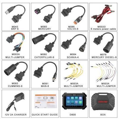 2025 OBDSTAR D800 A+B+C+D Full Configuration Marine Diagnostic Tool for Jet Ski/ Outboard/ Inboard/ Generator