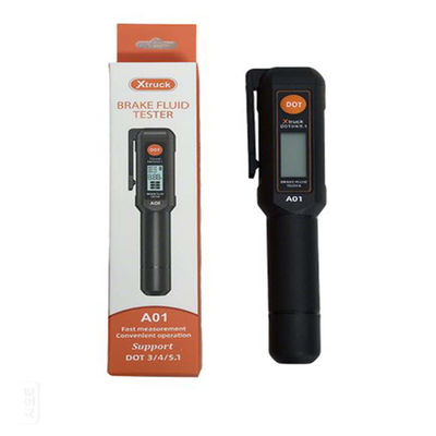 Xtruck A01 Universal Brake Fluid Tester with High-Precision Probe and HTN Display for DOT3/4/5.1 Brake Oil Detection