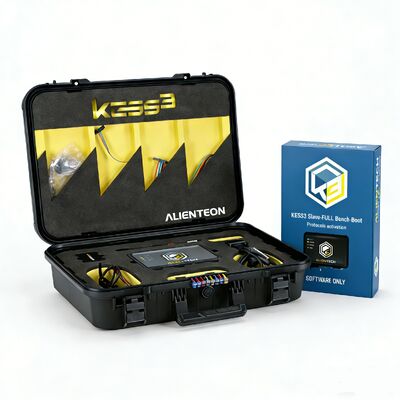 Alientech KESS3 ECU and TCU Programmer with OBD Boot and Bench Master or Slave Mode and 10x Faster Processing