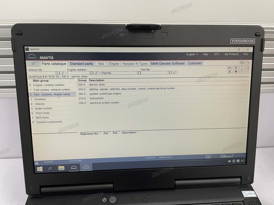 Toughbook CF-53 Laptop For T427 T200 (MAN-CATS3) Professional Diagnostic & Programming Device With Smart Card