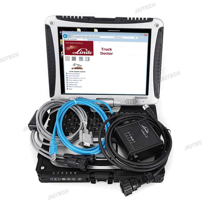 Linde Canbox BT Diagnostik Aracı CF19 Forklift için dizüstü bilgisayar