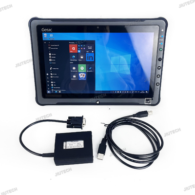 V4.37 Jungheinrich Judit 4 Incado Box Diagnostic Kit için Forklift teşhis tarayıcısı Getac F110 tabletli JUDIT