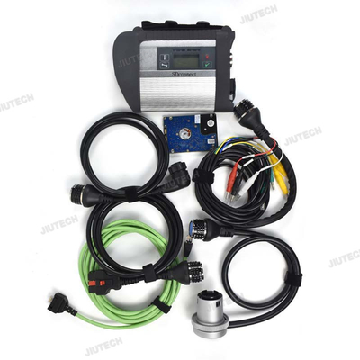 MB STAR C4 Fonksiyonu SD Bağlantı C4 OBD2 Tarayıcı Multipleksör Star C4 benz için Araba / Kamyon SSD ile Otomatik Teşhis Araçları