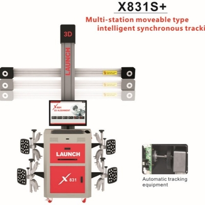 Orijinal LAUNCH X831S+ X831Plus 3D 4-Direkli Araç Hizalama Liftleri Platformu