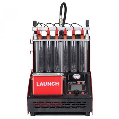 Launch CNC603A Ultrasonic Fuel Injector Cleaner Tester 4/6 Cyl 110-240V