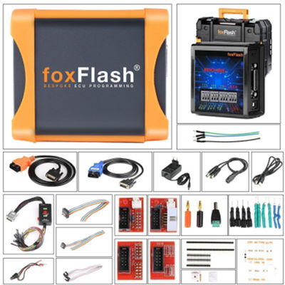 FoxFlash Süper Güçlü ECU TCU Klonlama Chip Tuning Aracı Yazılımı V1.4.2 Donanım Yazılımı Sürümü FW:D087 Otomatik Kontrol Toplamını Destekler