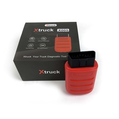 Xtruck X005 Ağır Güçlü Kamyon OBD Tarayıcısı 8 OBDII Test Modu ile İki Yıl Ücretsiz Güncelleme ve Hata Kodlarını Oku