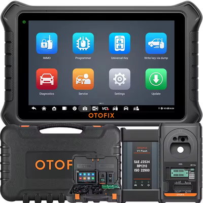 OTOFIX IM2 Advanced IMMO Key Programmer and Diagnostic Tool with XP1 PRO & V1 Flash Key FOB Programming Device Same Functions as