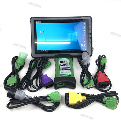  DLA+ 2.0 Heavy Duty Truck Diagnostic Scanner with F110 Tablet
