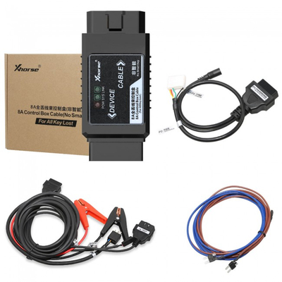 Xhorse VVDI T-oyota 8A Akıllı Olmayan Anahtar Tüm Anahtarlar Kayıp Adaptörü OBD Üzerinden Sökme Gerekmez Xhorse VVDI 8A Kontrol Kutusu Kablosu