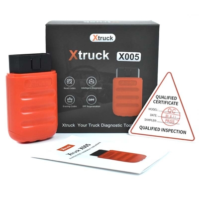 Xtruck X005 Intelligent Diagnosis ECU Reading AND Flashing support For SHAC-MAN SINOTRUK Dong-Feng FAW WEICHAI