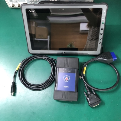 Scania Kamyon ve Otobüsler için Scania VCI4 teşhis aracı ile Getac F110 Tablet Scania VCI4 Diagnostic Scanner Vehicle Communication Interface VCI4
