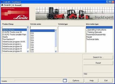 Linde Heavy Duty Truck Diagnostic Tool Forklift Expert Repair Manuals Multi Languages