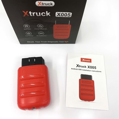 Xtruck X005 Bluetooth 5.1 FAWDE SHACMAN için kamyon teşhis aracı