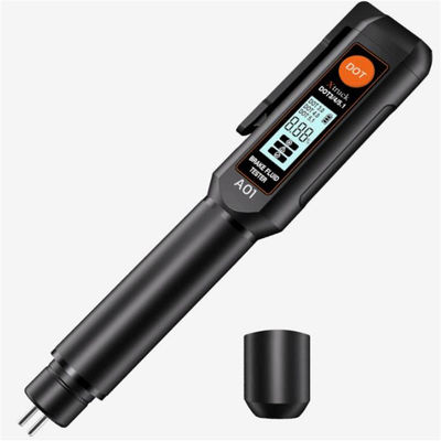 DOT3/DOT4/DOT5.1 Brake Fluid Tester DetectorTool Metal Probe With Display Screen Indicator Light