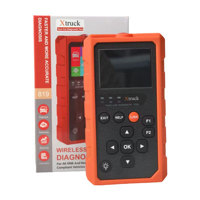 Xtruck 819 OBD2 Teşhis Aracı, 9 Ana Protokol Desteği, 2,8 inç IPS Ekran ve 16 pinli OBDII Konnektör