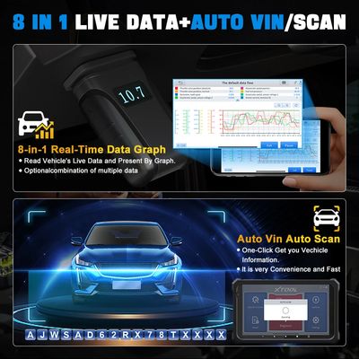XTOOL Anyscan A30M Bluetooth OBD2 Scanner Car Diagnostic Tools 26+ Reset Service Code Reader FCA AUTOAUTH Lifetime Free Update