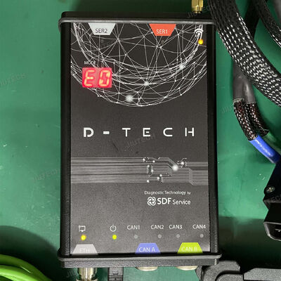 For Deutz-Fahr SerDia 4.0 software Diagnostic Tool SDF D-Tech 1.0 for deutz Fahr 4 x CAN K/L-Line Truck Programming