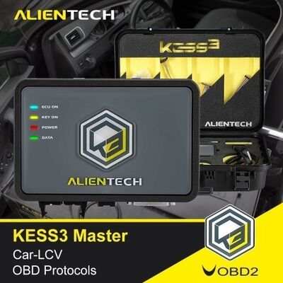 Alientech KESS3 ECU and TCU Programmer with OBD Boot and Bench Master or Slave Mode and 10x Faster Processing