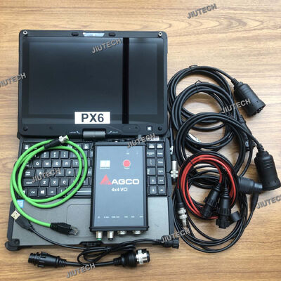 V110 Agco FENDT için dizüstü bilgisayar 4x4 VCI Valtra Massey Ferguson Traktörler Kamyon Agco Dst Canusb Elektronik Kit AGCO EDT Teşhis Aracı