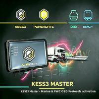 AlienTech KESS3 Master ECU Marine & PWC OBD Protokolü LCD ECU Yeniden Haritalandırma ve Parametre Düzenleme Diagnostiği ile Programcı