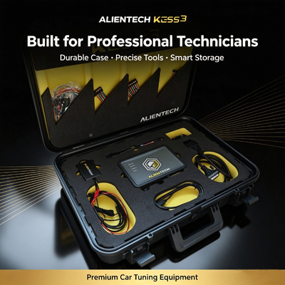 Alientech KESS V3 ECU Chip Tuning Aracı, Üçlü Protokol OBD, Bench ve Boot İşlemleri ile Master veya Slave Yükseltilebilir