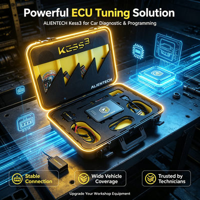 KESS3 Master Tri-Mode ECU Remapping Tool, 10 kat daha hızlı işleme ve çoklu araç desteği ile