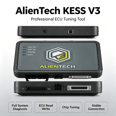 Alientech KESS3 Master Version OBD Bench Boot Programlaması ve 10 kat daha hızlı işleme hızı ile ECU TCU Çip Düzenleme Programcısı