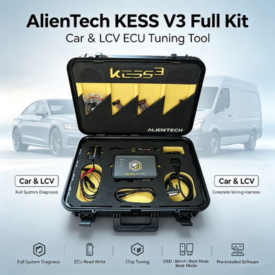Alientech KESS3 OBD Bench Boot Tuning için çok dilli arayüzlü ECU Programlama Aracı ve 12 Aylık Ücretsiz Abonelik