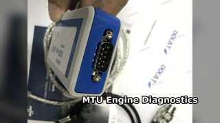 MTU Teşhis Kiti USB CAN Diasys 2.74 Tarayıcı Aracı